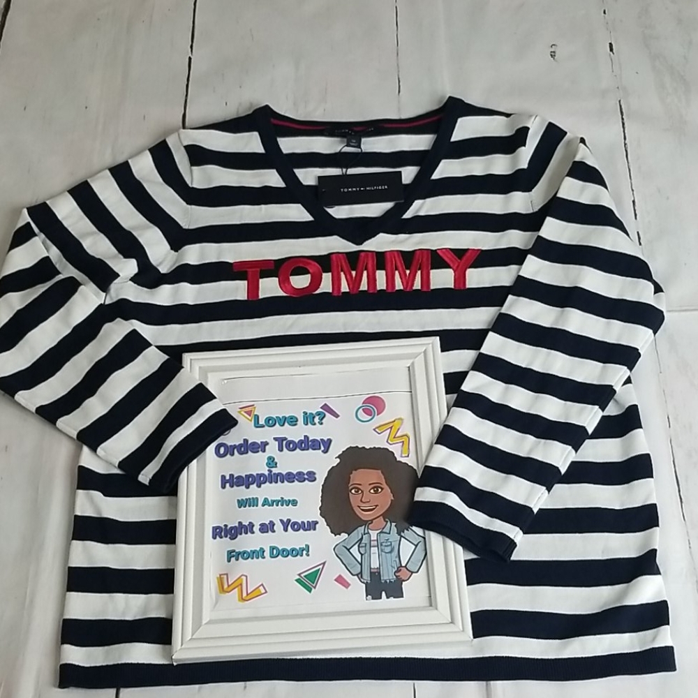 Tommy Hilfiger Cotton Striped Long-Sleeve T-shirt